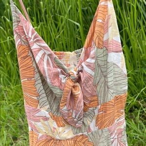 Tropical Print Women's Bag